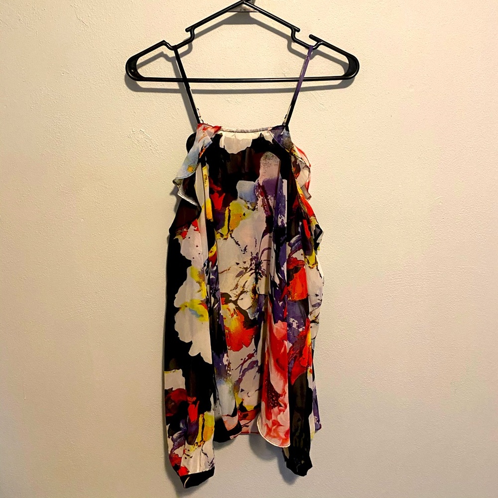 Cold shoulder top